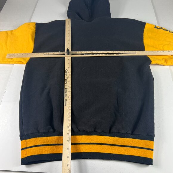 AACA Retro Grambling State Tigers Sweatshirt Extra Large Black & Yellow Hoodie - Picture 13 of 16